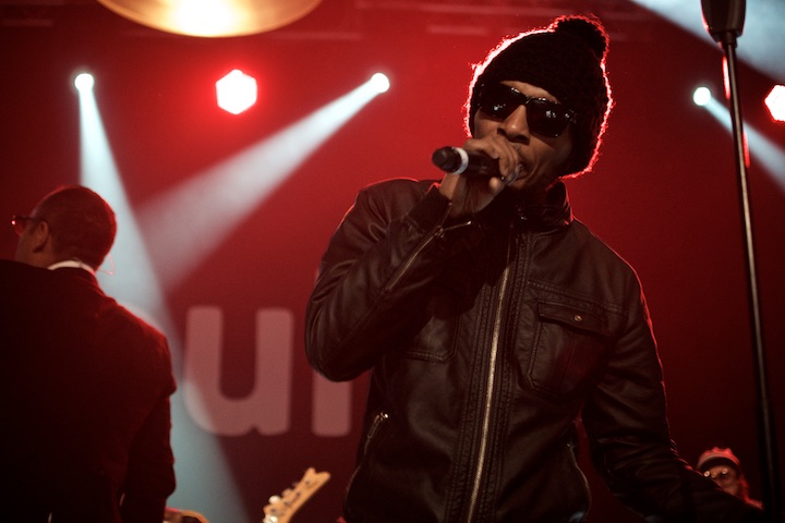 Del tha Funky Homosapien von Deltron 3030 beim Puls Festival 2014 | Foto: Monika Schreiner ISARBLOG