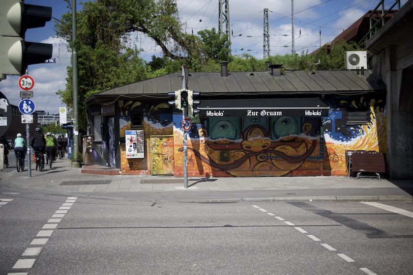 Streetart Safari mit Martin Arz vom Hirschkäferverlag / Foto: Monika Schreiner