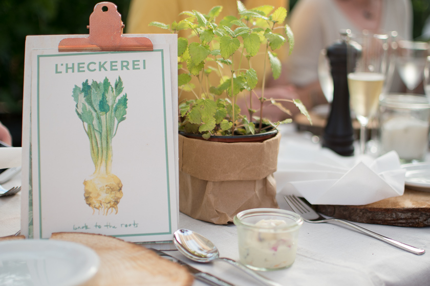 L'Heckerei Supperclub Dinnerclub vegan Gärtnerei Hecker Olching