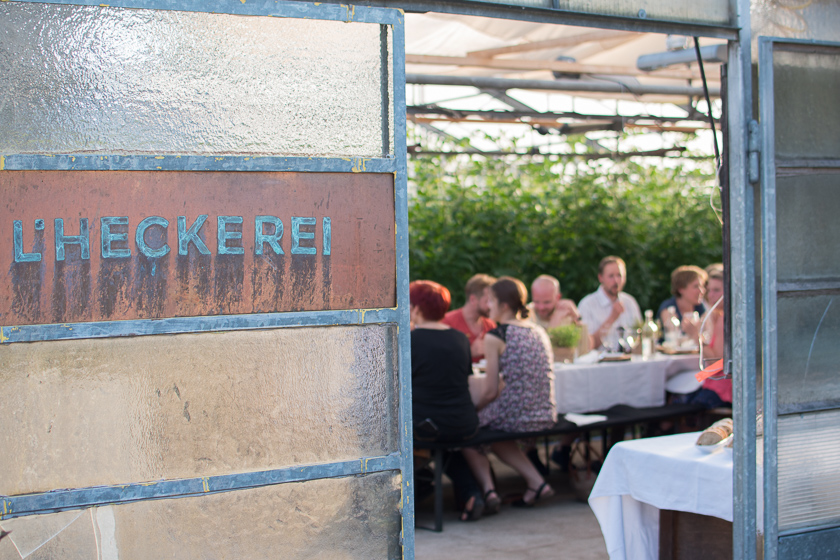 L'Heckerei Supperclub Dinnerclub vegan Gärtnerei Hecker Olching