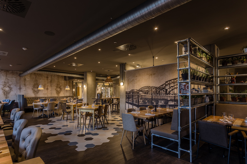 Die Inneneinrichtung des neuen Restaurants | Foto: Westend Factory