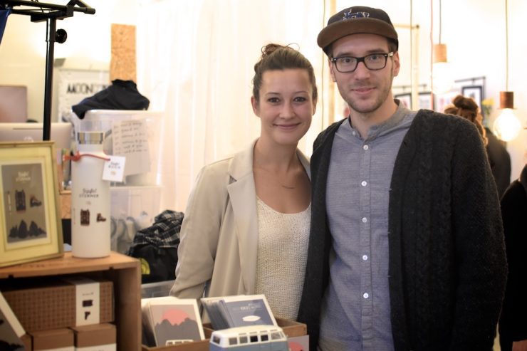 Franziska Schatz und Marius Müller von Roadtyping / Foto: Monika Schreiner