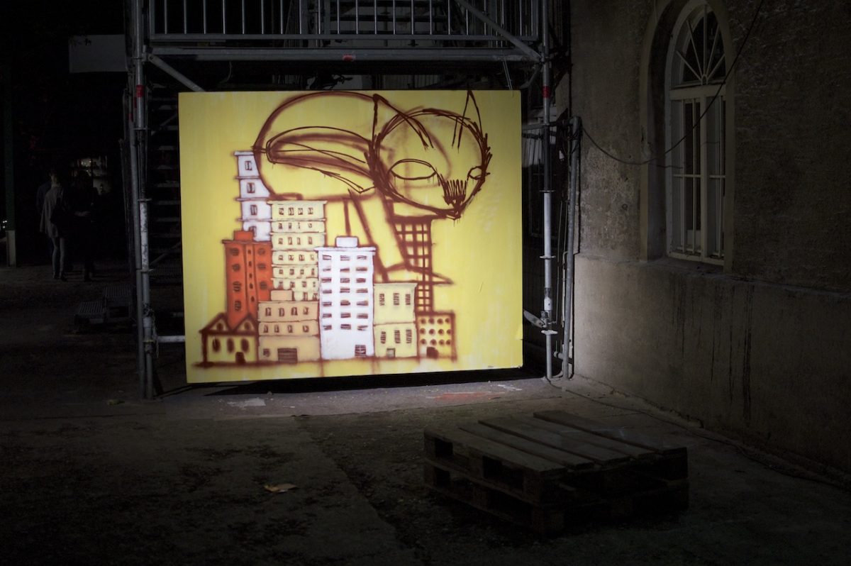 Thiago Gomez, Stroke Art Fair München 2014| Foto: Monika Schreiner