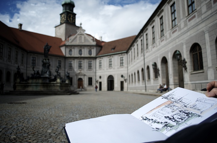 Urban Sketching München - ISARBLOG