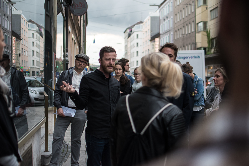 Marco Schwalbe beim Presserundgang | Foto: Monika Schreiner