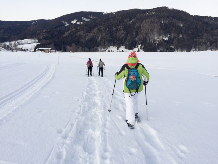 Bei Schneeschuhwandern | Foto: Monika Schreiner ISARBLOG