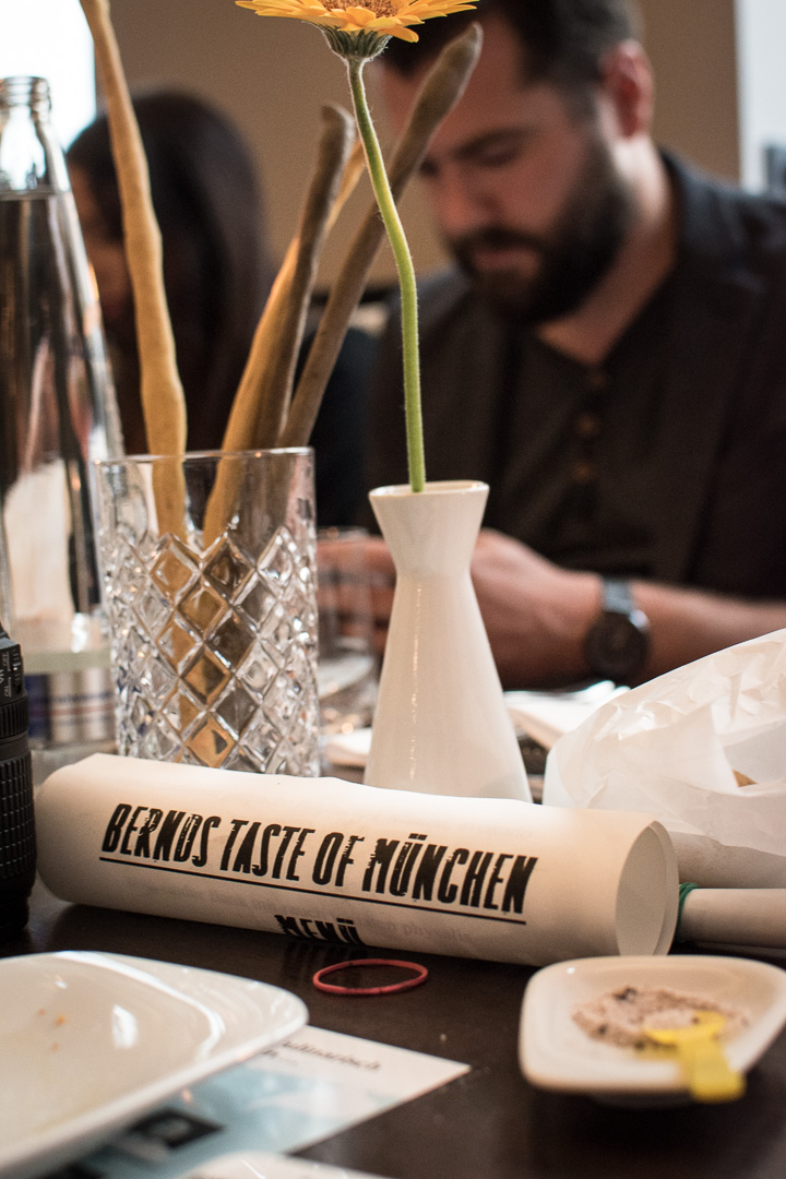Gesellschaftsraum München Ron Zacapa Menu für Taste of München - ISARBLOG