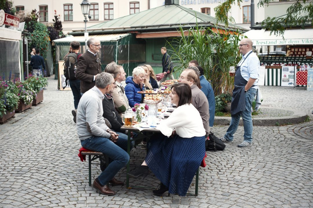 Einkaufen und Kochen auf dem Viktualienmarkt mit ISARBLOG - Foto: Gabriela Neeb