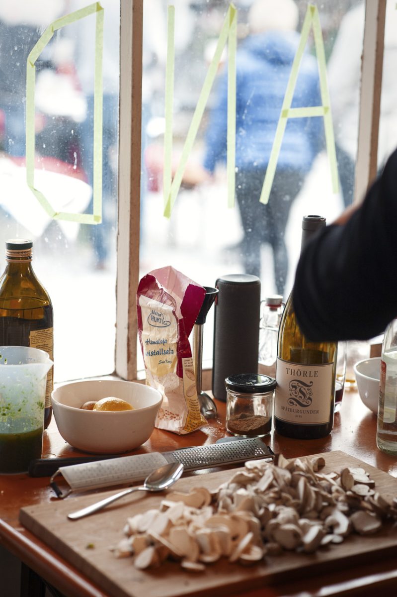 Einkaufen und Kochen auf dem Viktualienmarkt mit ISARBLOG - Foto: Gabriela Neeb