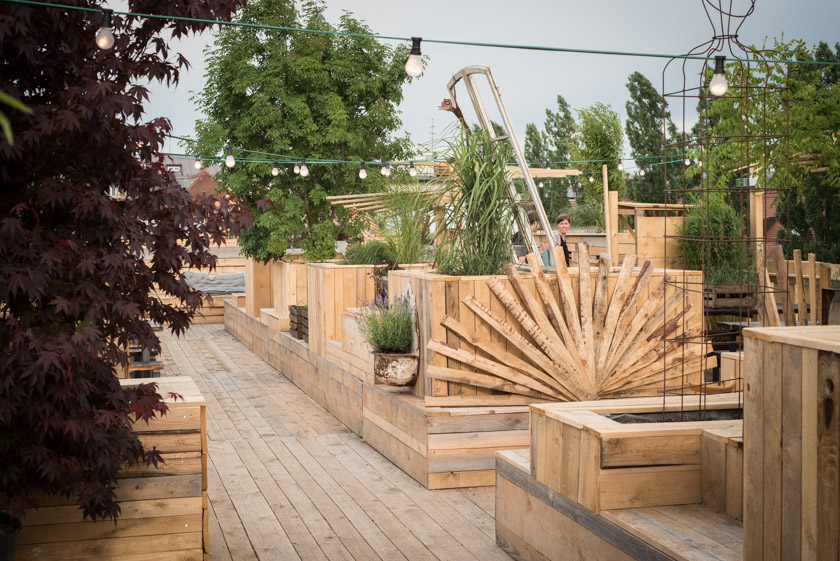 Dachgarten Parkhaus am Stachus München Rooftop - ISARBLOG Monika Schreiner