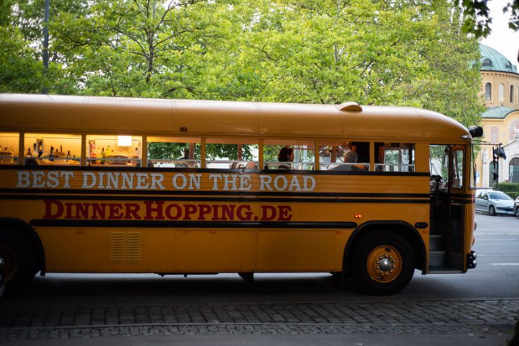 dinnerhopping münchen bus