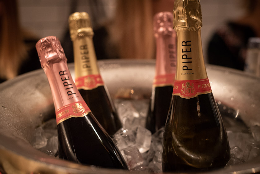 Piper Heidsieck Champagner Dinner Laxbar München