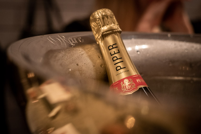 Piper Heidsieck Champagner Dinner Laxbar München