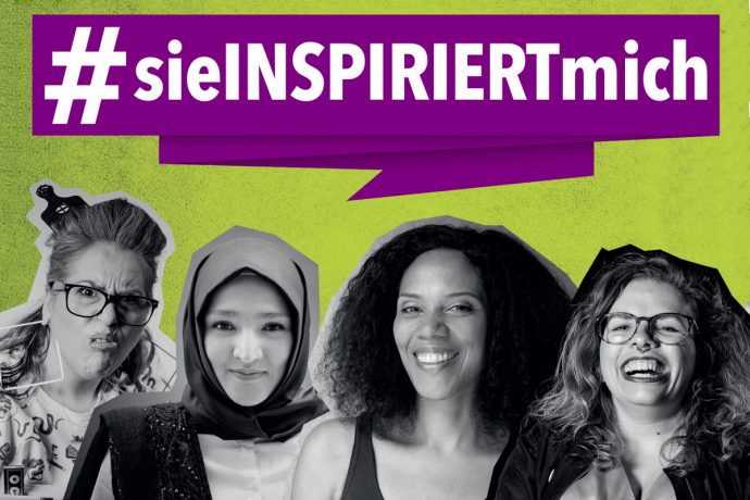Sie inspiriert mich