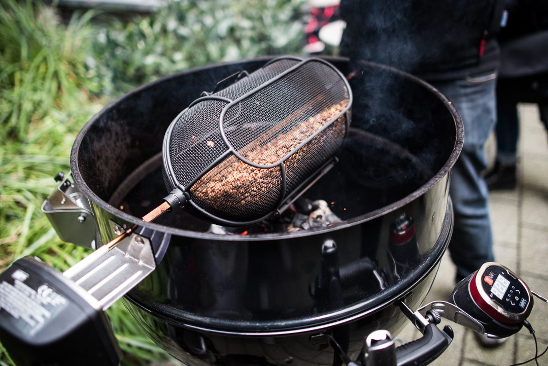Angrillen mit Weber Grill im Januar 2019 - ISARBLOG