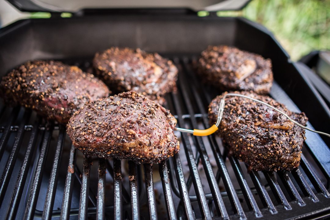 Angrillen mit Weber Grill im Januar 2019 - ISARBLOG