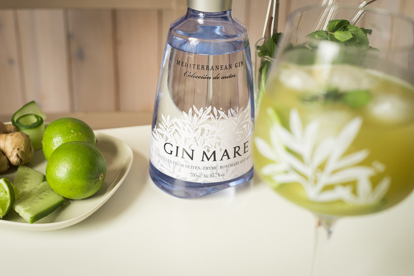 Einer unserer liebsten Gin Mare Cocktails: Matcha Mule
