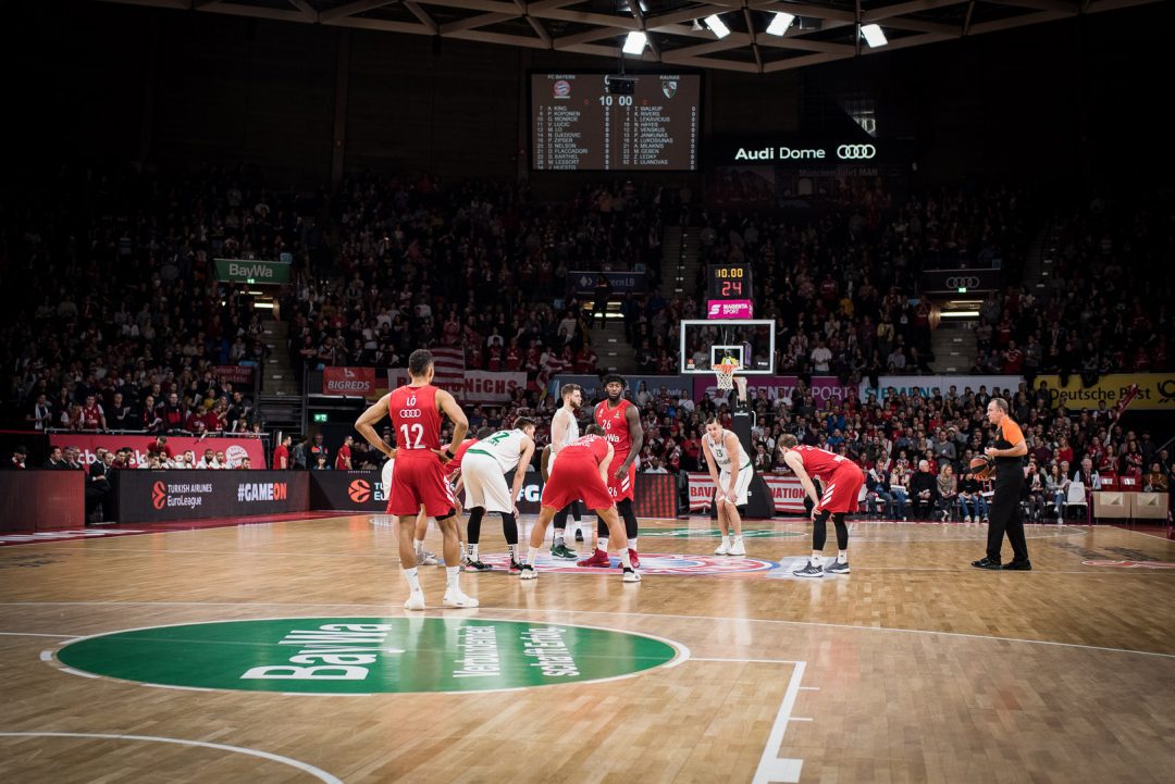 FC Bayern vs. Zalgiris Kaunas / 27.12.2019 / AudiDome München #musicmeetsbasketball