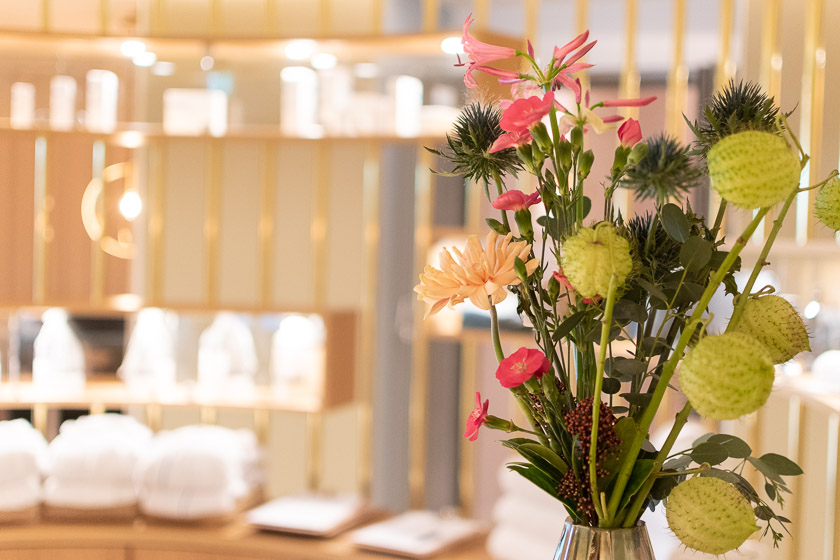 Andaz Spa Rezeption - ISARBLOG